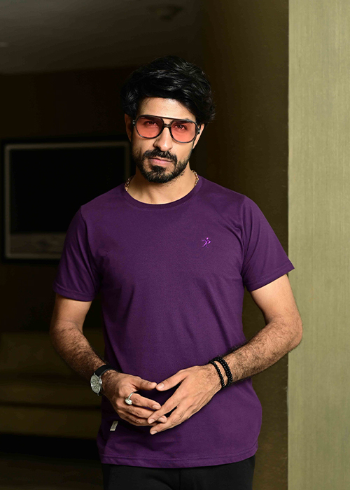 Purple T-Shirt (JR-015)